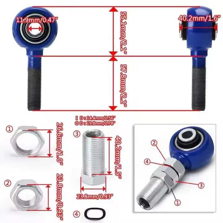 EPMAN Rear Camber Control Arm for FOR 240SX S13 89-94 EPCA10