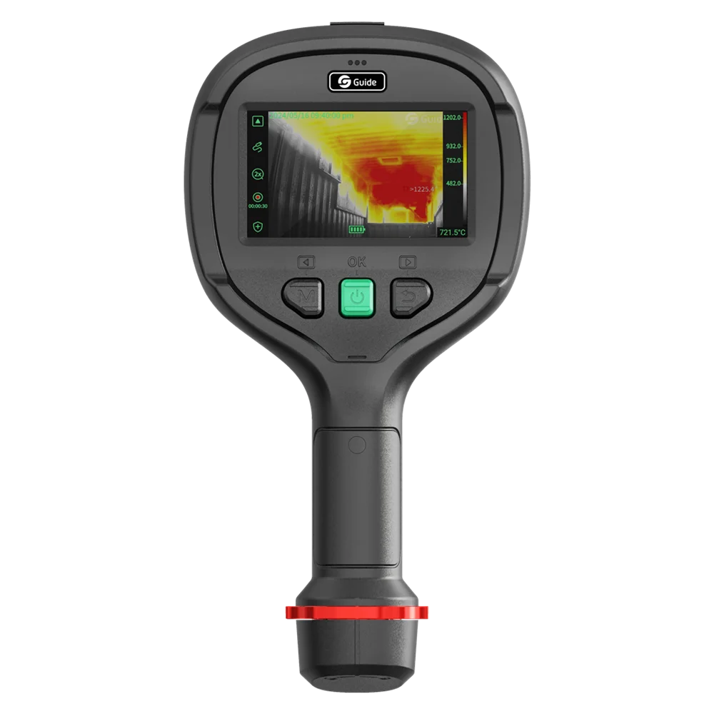 Guia PR610 Câmera de imagem térmica para combate a incêndios Câmera de imagem térmica para resgate de alta resolução Grande display 640x480 @ 12μm