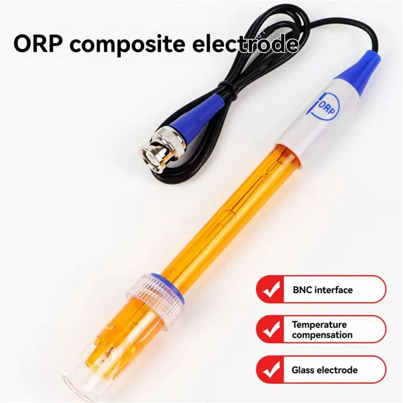 A02F-2X ORP Composite Electrode Probe ORP Replacement Sensor High Precision Probe Suitable For Laboratory Aquarium