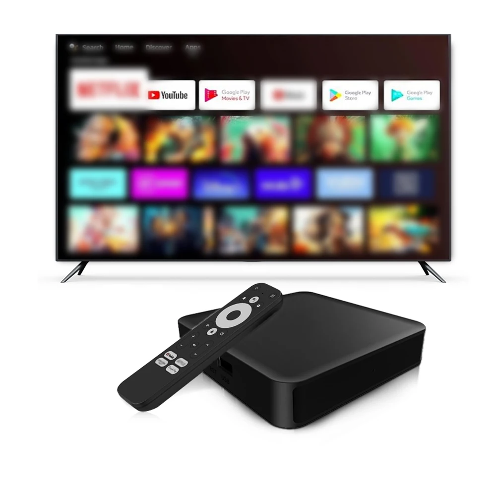 Latest Model Dcolor GD2 Google Certified Android 12 TV BOX   Set Top Box 4k Tv Panel