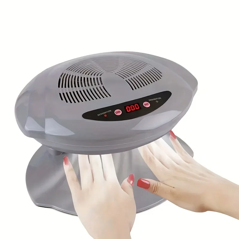 YIKOOLIN Professional Nail Dryer 400W Air Nail Fan Blower Dryer Machine Auto Induction Professional Air Nail Fan Manicure Tool