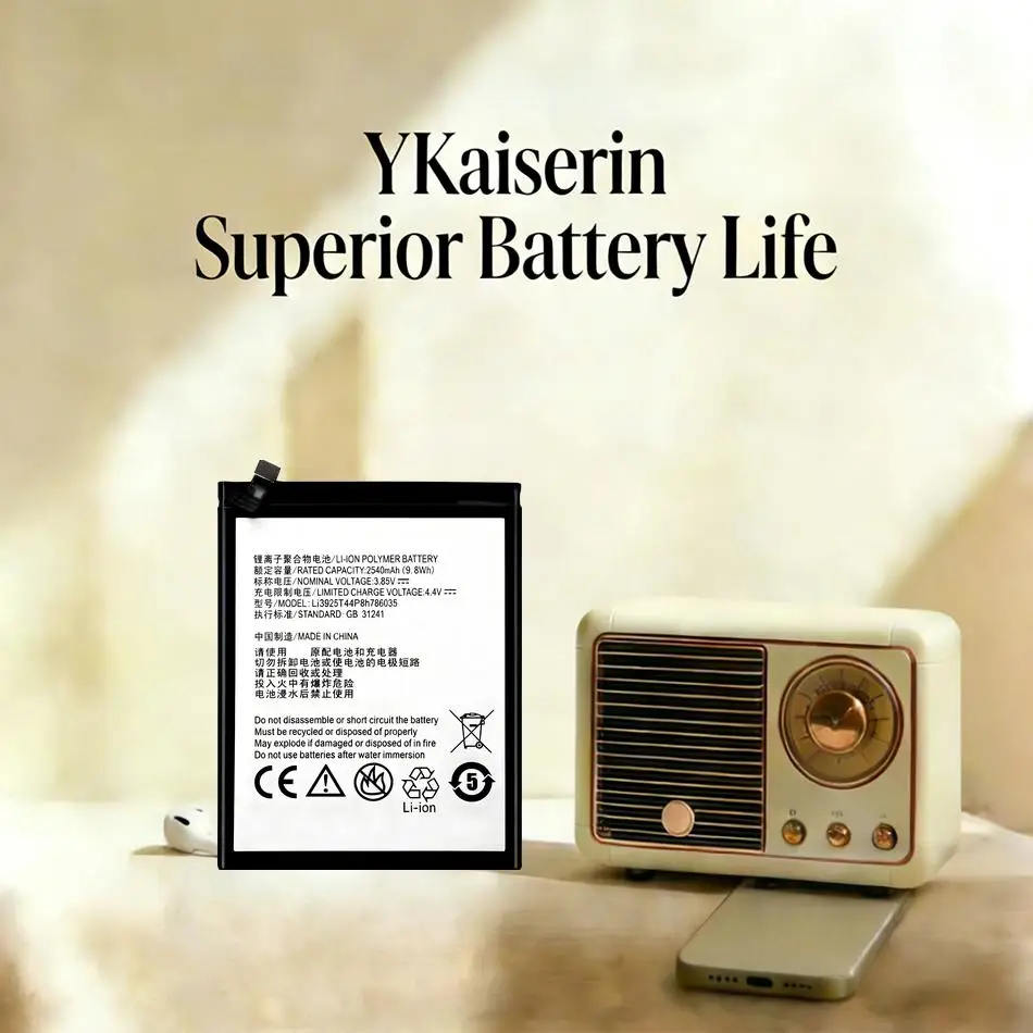 

Аккумулятор для мобильного телефона Li3925t44p8h786035 2540 мАч для ZTE Blade V7 BV0701 A910 BA910 Xiaoxian 4 V8 BV0800 A512