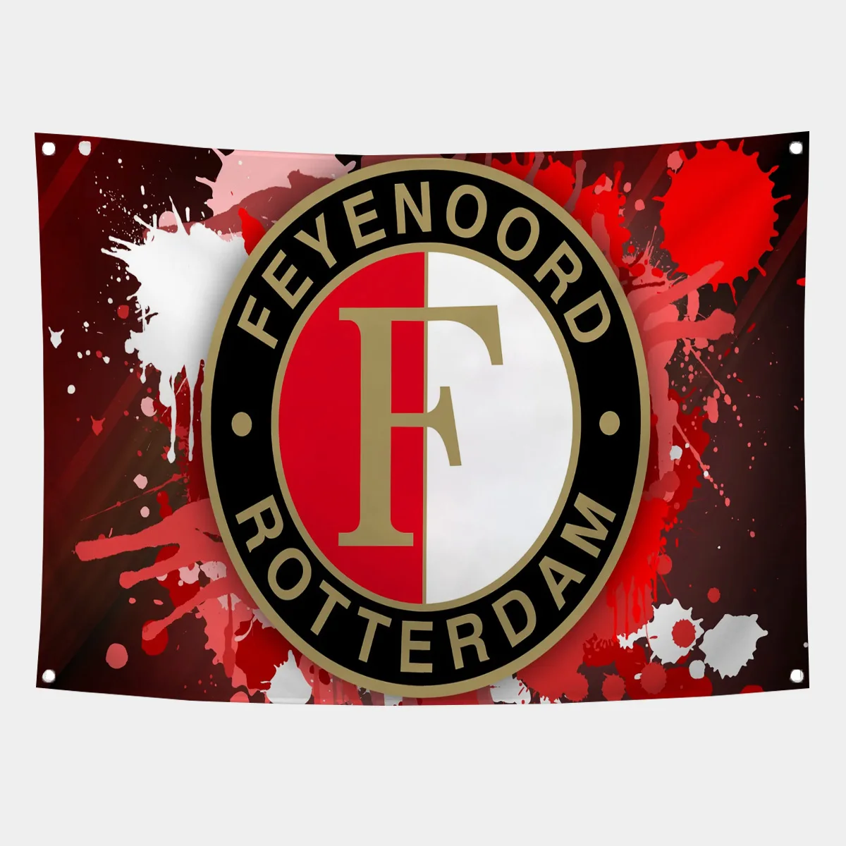 Banners F-Feyenoord Decorative Hanging Flags for Bedrooms Pride Flag Outdoor Decor Garage Decoration Wall Flag to Hang Pirate