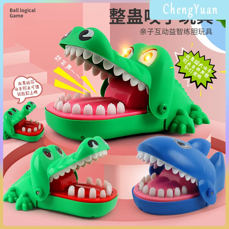 

Крокодиловые зубы, игрушки, аллигатор, кусающий палец, стоматолог, классические семейные игры, вечерние розыгрыши, детская счастливая игра, декомпрессионная игрушка