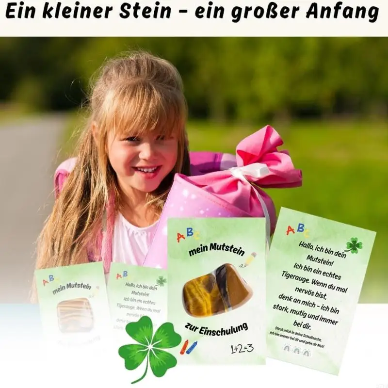 D7YD Adhesivo único Tigres Eye Stone Craft Toy para niños Exploración ciencias del aula y cambio evento regreso a las