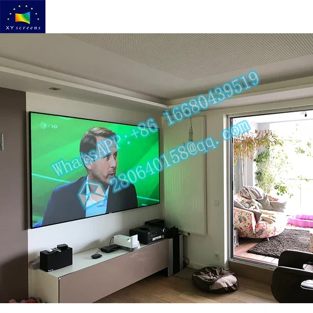 Layar Xy 100 Inci 16:9 92 Layar Proyeksi untuk Proyektor Fengmi 4K Lune 4KHF85 Ust