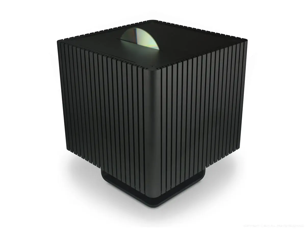 SF Express, original Streacom DB4 silver, black, aluminum-magnesium alloy, heat pipe chassis