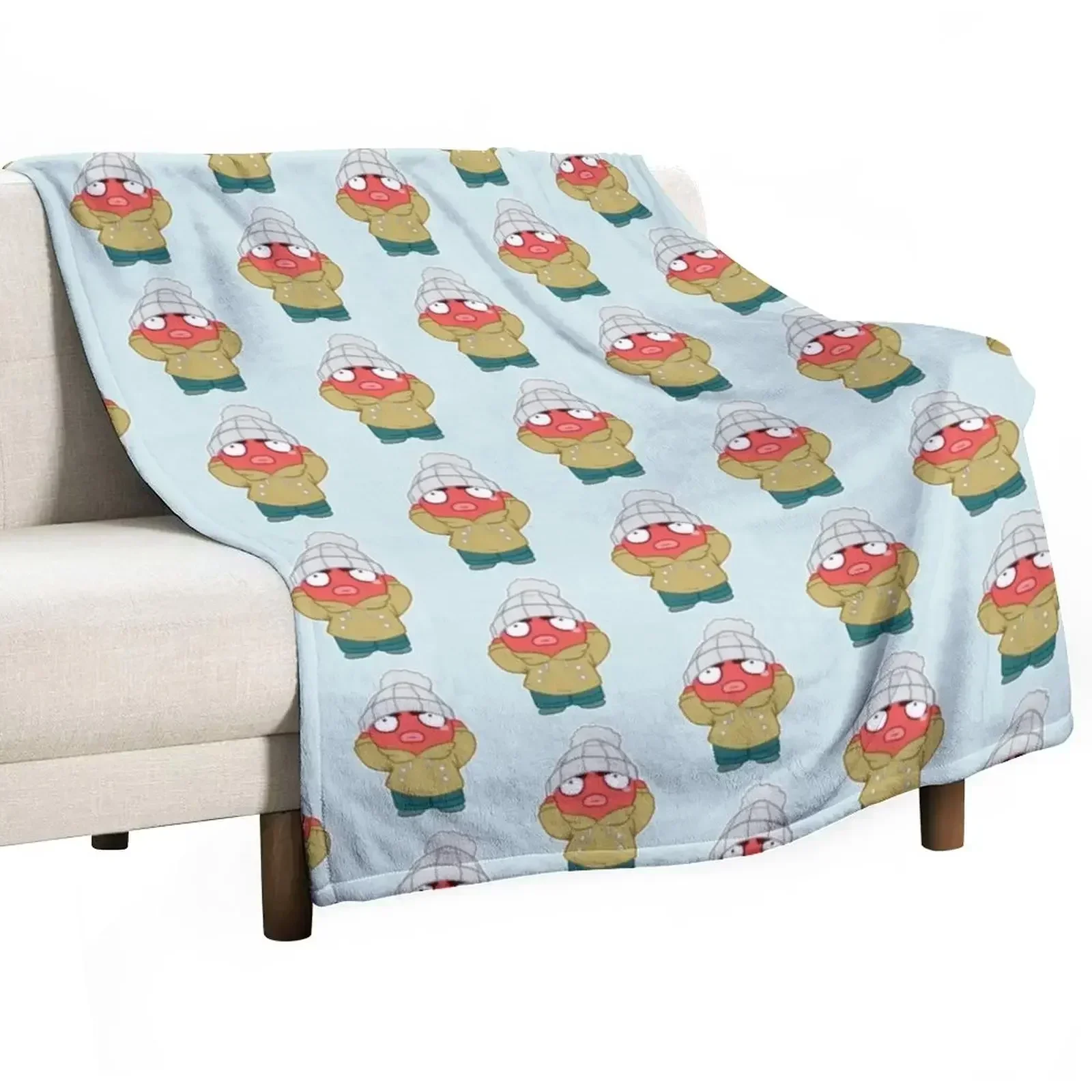

anime octo ikalgo Throw Blanket decorative Winter beds Blankets