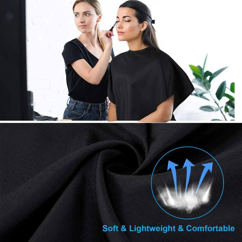 New Hair Cutting Cape Pro Salon Hairdressing Hairdresser Cloth Gown Barber Black Waterproof Hairdresser Apron Haircut capes