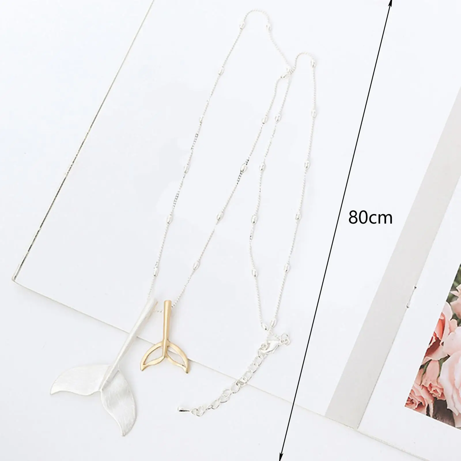 Women Sweater Chain Statement Adjustable Charming 31inch Stylish for Party