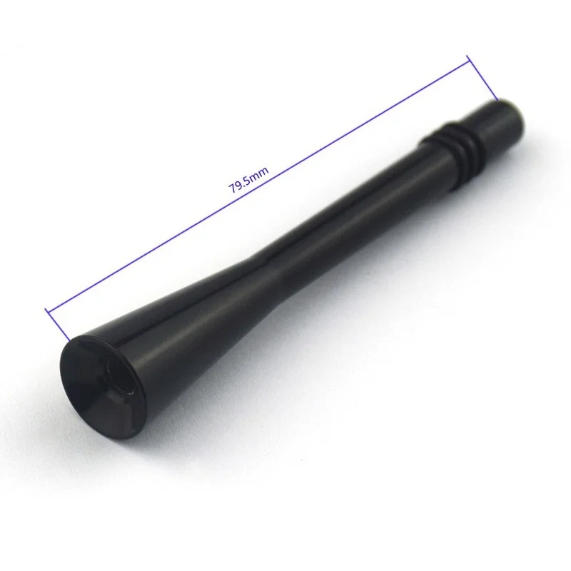 범용 블랙 자동차 지붕 라디오 안테나 꿀벌 찌르기 나사, AM FM 공중 신호 안테나 향상 장치, 자동차 스타일링 자동차 액세서리