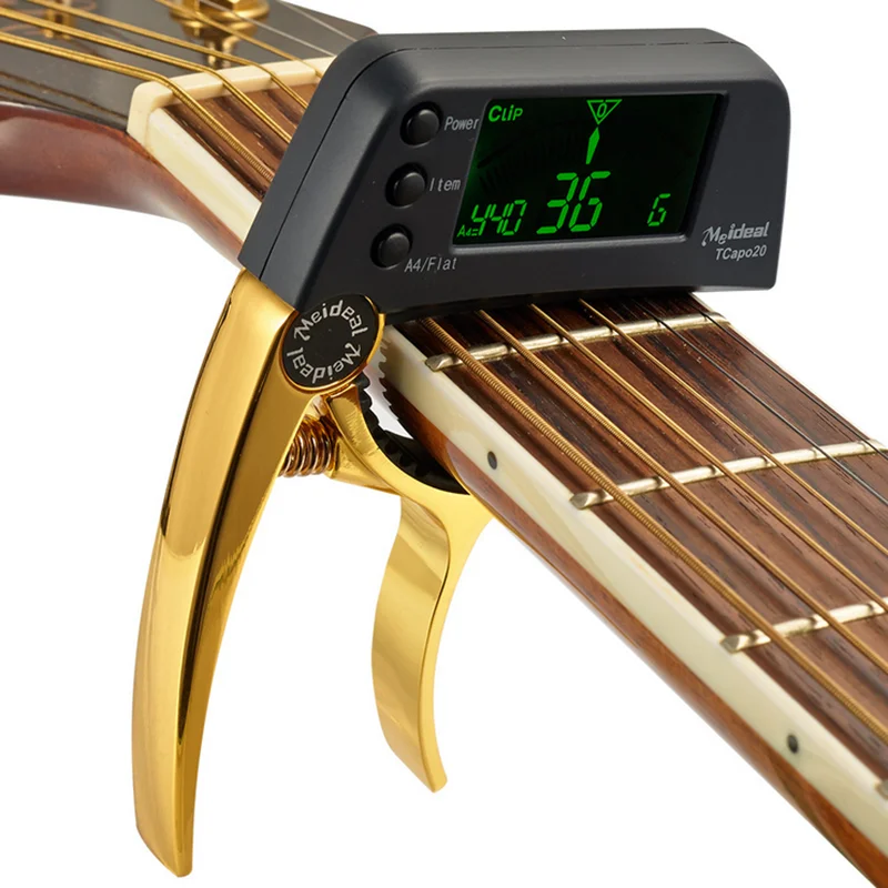 Musical Instrument Quick Change Clamp Key Acoustic Classic Electric Guitar Tuner Capo for Tone Adjusting Ukulele