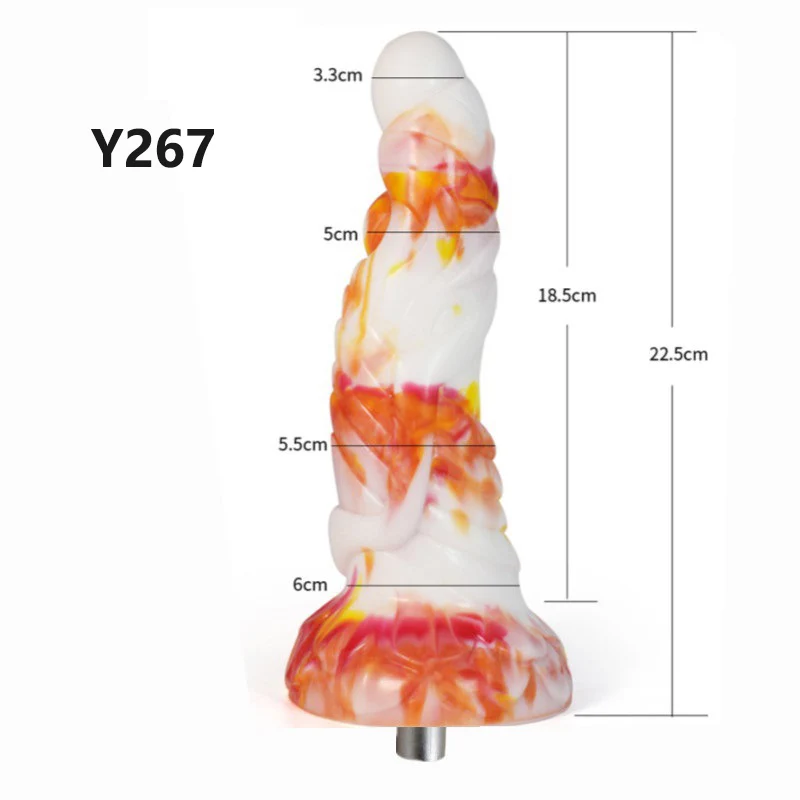 Realistic Novel Liquid Silicone Dildos for 3XLR Sex Machine Adult Sex Toy Masturbation Machines Attachments for Women or Couple