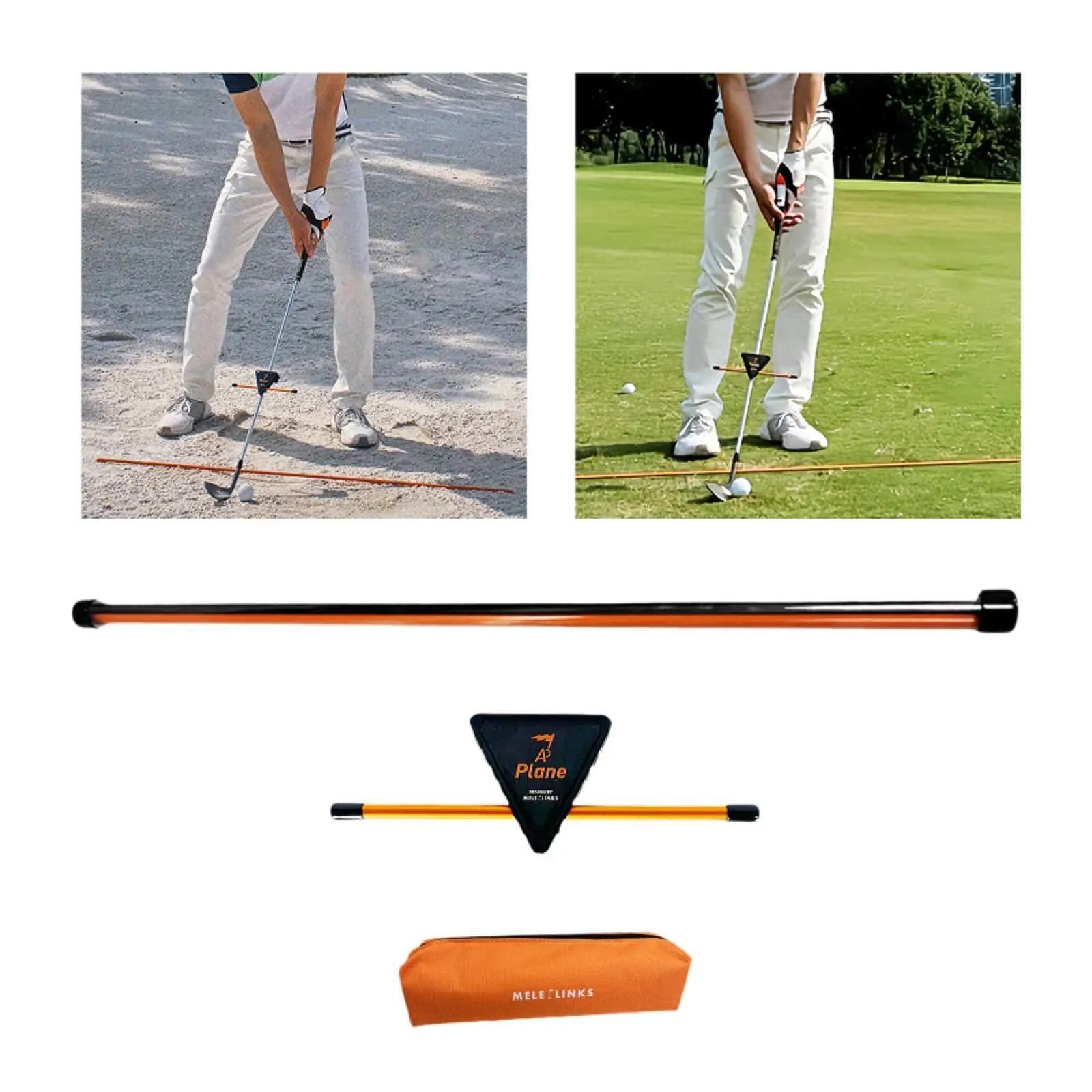

Golf Swing Training Aid Exercise Assistance Beginners Players Tempo Training
