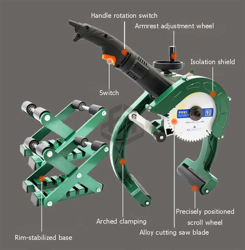 Wholesale Electric Pipe Cutter Automatic for PVC Aluminum Alloy Stainless Steel Material for Plastic Pipes Plumbing Metal