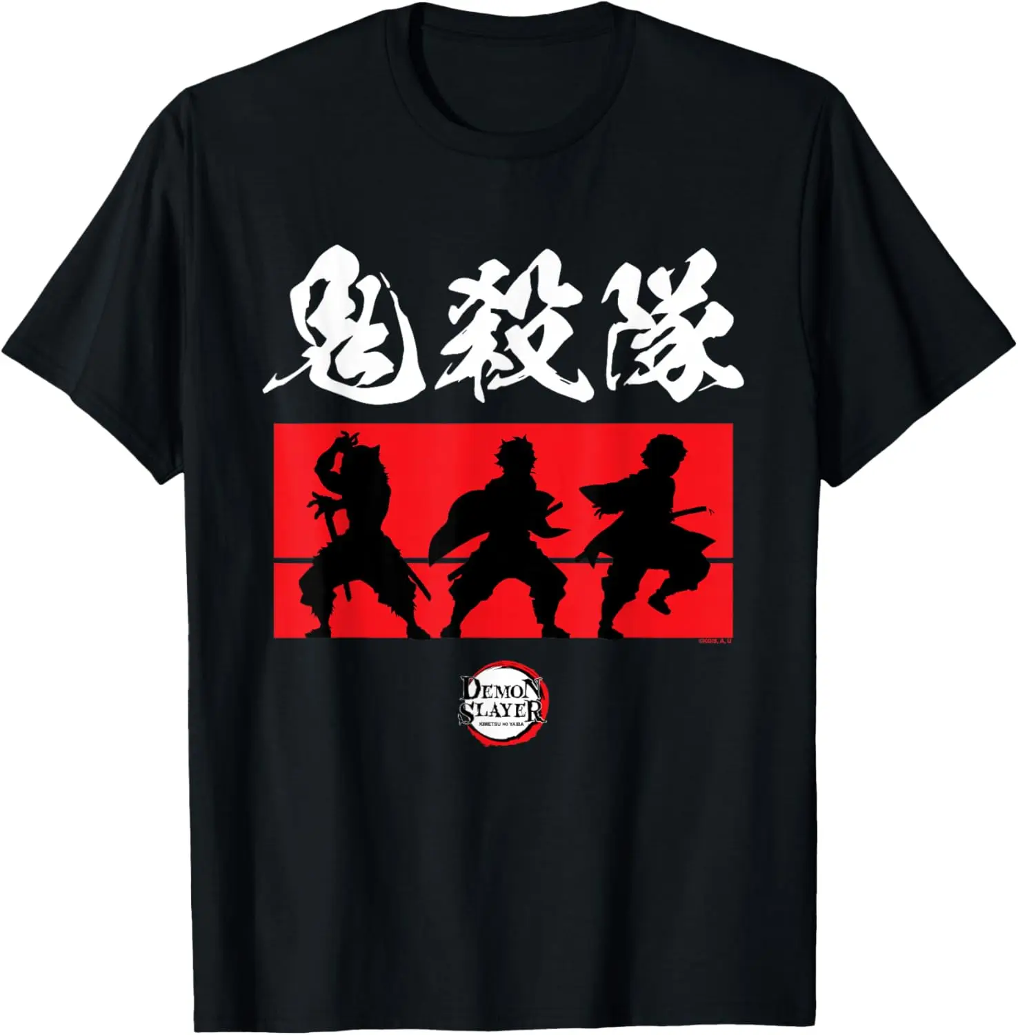 Demon Slayer: Kimetsu No Yaiba Tanjiro Zenitsu Inosuke Trio T-Shirt S-6XL