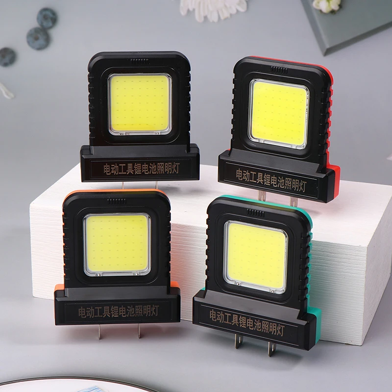 Power Tool Accessories 14W LED Work Light For Various General-Purpose Mak And Other 20V-21V Li-ion Battery