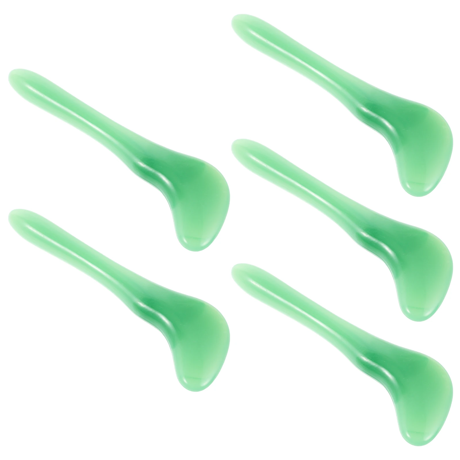 

5 Pcs Barrel Massager Body Guasha Board Beauty Scraping Tools Facial Roller Face Shaping Eye