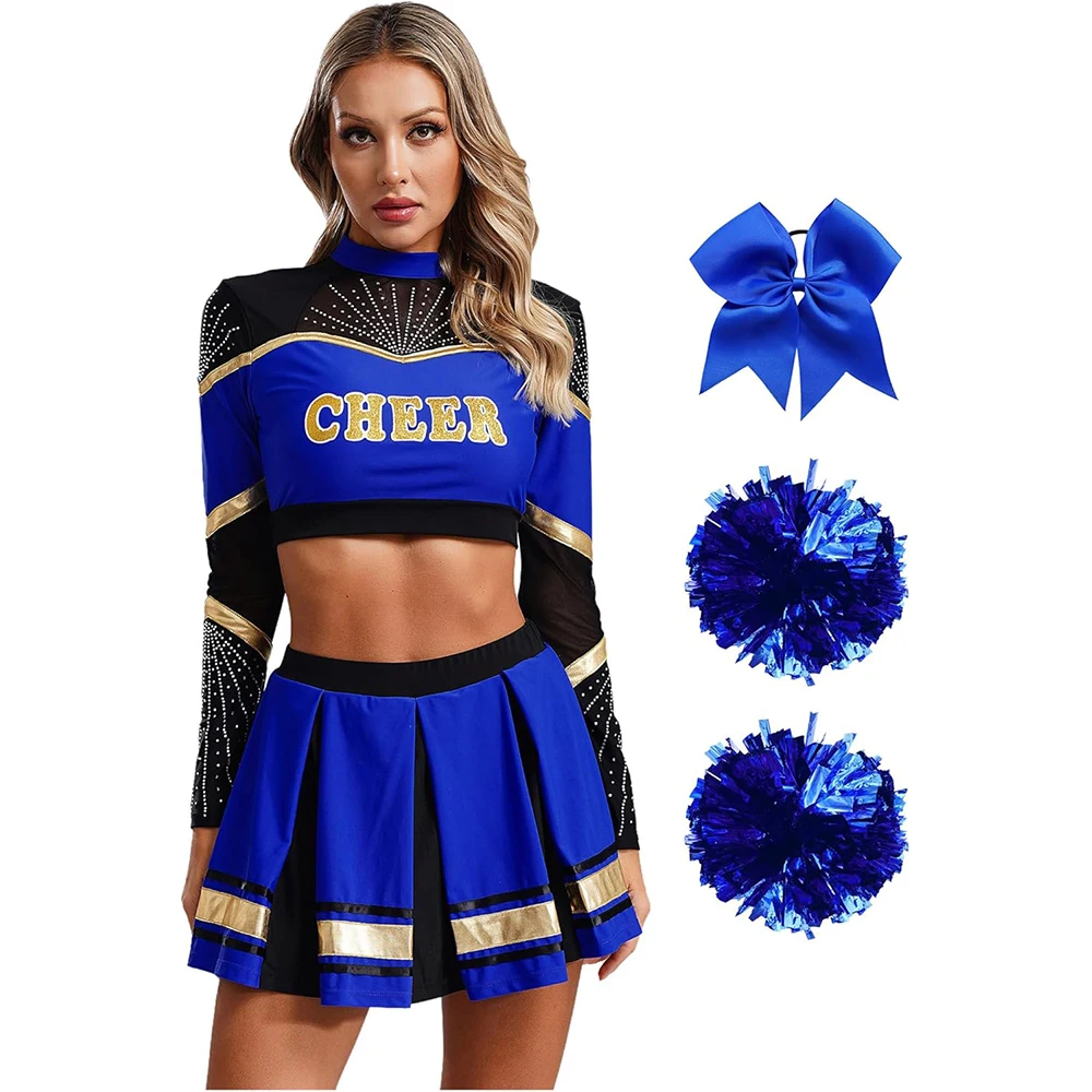 

High Quality Wholesale Cheerleading Practice Wear Custom Cheer Top And Short Hot Selling Cheerleading Uniform Made In Pakistan