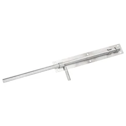Thickened Stainless Steel Floor Latch Door Extended Wooden Welded Iron Sliding Barn Lock Slide Bolt Hardware Gate Shed