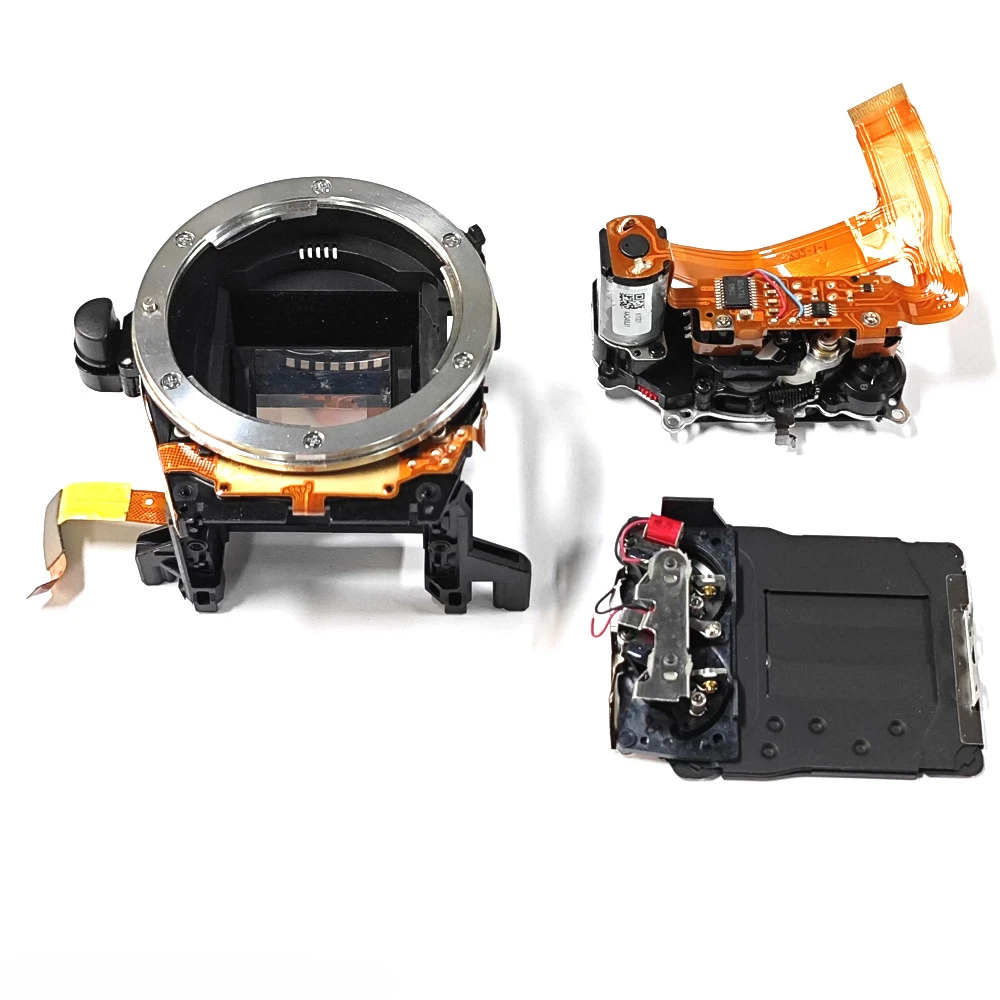 オリジナルニコン D3100 D5100 デジタルカメラミラーボックス & 絞りモーター & シャッターグループブレードカーテン修理部品