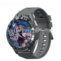 NEW Smart Watch 2022 Men GPS Nano SIM Card 4G Android 12 900mah 6GB 128GB Leather Sport Lemfo Lem16 Smart Watch