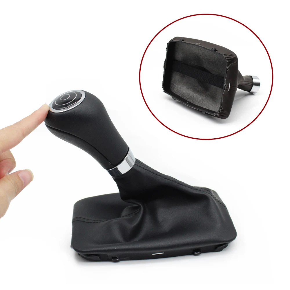 Car Automatic Gear Shift Knob Shifter Lever Gaiter Boot Cover For Mercedes Benz W204 W207 W212 C204 C63 C300 C250 C200 C180