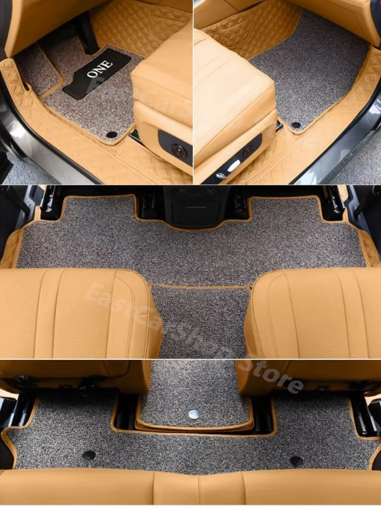 For LEADING IDEAL LiXiang ONE 2022 2023 Car Dust-proof Foot Mat Floor Wire Mats Rug Cover Interior Mat Protective Accessories