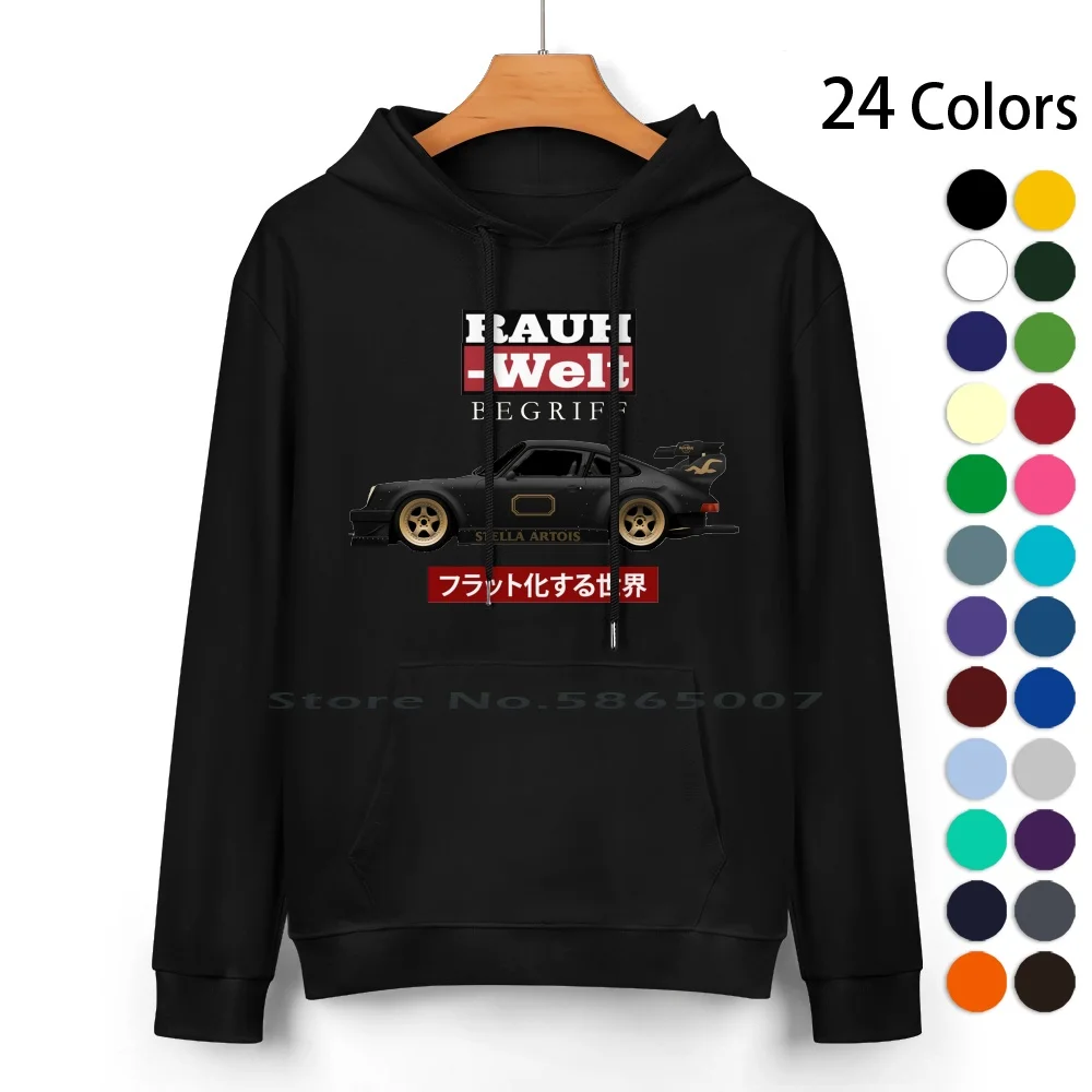 Rwb Stella-The World Is Flat Pure Cotton Hoodie Sweater 24 Colors Rwb Nakai Akira Rauh Welt Begriff Idlers Speed Fatlace 100%