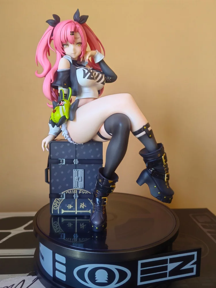 Genuine Game Cunning Hares Anime Figure Camp Series Pvc Model Rabbit Nicole Demara Action Figurine Birthday Gift Ornament Toys