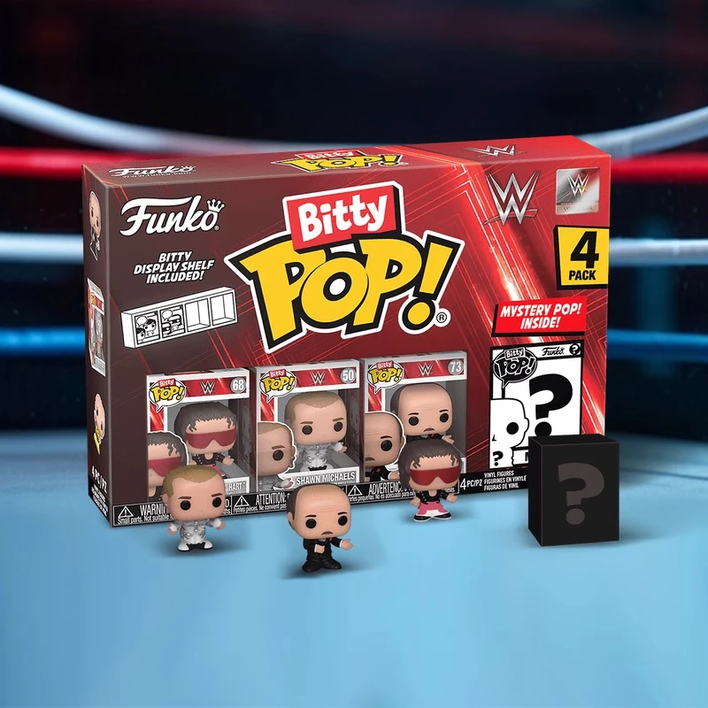 

Genuine Edition FUNKO POP WWE The Rock &Stone Cold Steve Austin Blind Box Action Desktop Decoration Model Toys Collectible Model