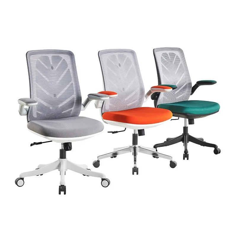 كرسي مكتب الموظفين، كمبيوتر شبكي بمسند ظهر بسيط وحديث، بيئة العمل #1