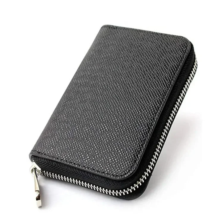 New Arrivals Monogrammed Initial Letters Genuine Leather Wallet Zipper Luxury Men Women Short Purse Bifold t Coin Purse