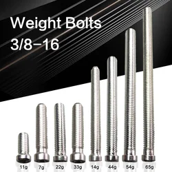 MEZZ PERI Pool Cue Weight Bolt Japan Cue Carom Cue YFEN 3/8*16 Weight Bolt Adjust Weight Billiard Stick Billiard Accessories