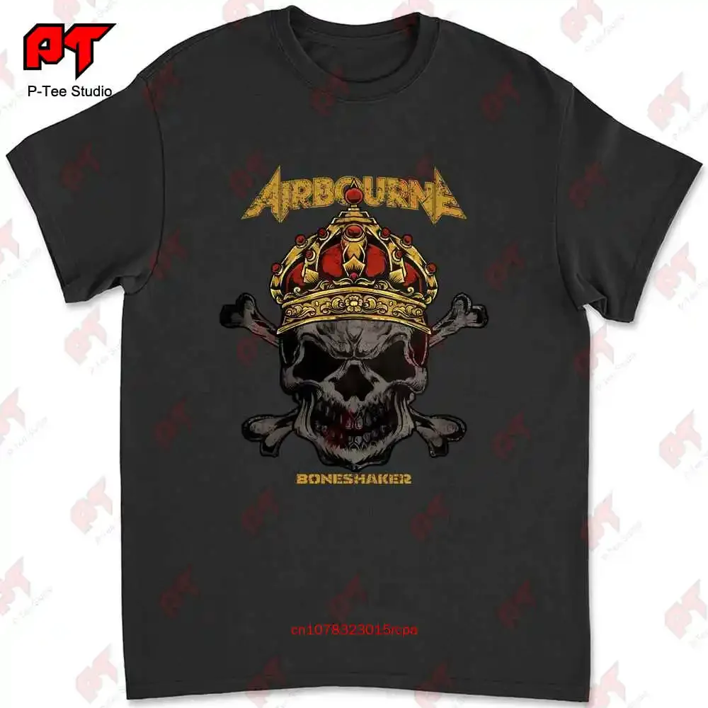 Airbourne T Shirt Rock Music Boneshaker Black Dog WESJ