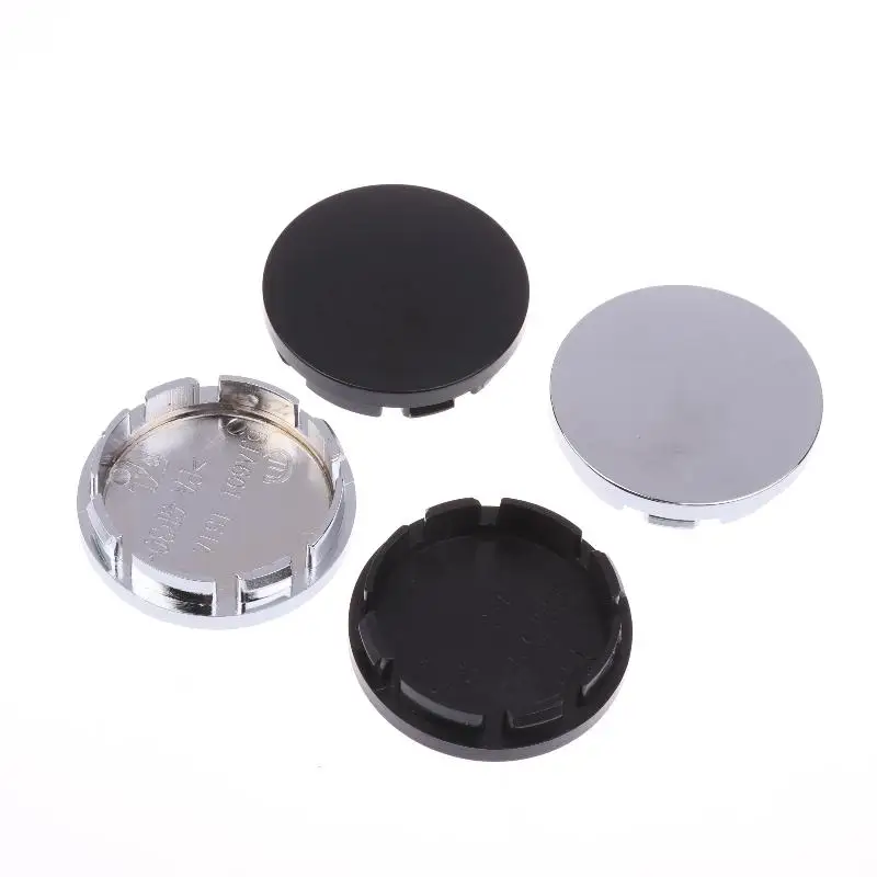 

4Pcs Universal ABS Vehicle Tyre Tire Rim Cover Protector Decoration 56mm Car Wheel Center Hub Caps DIY Accessories