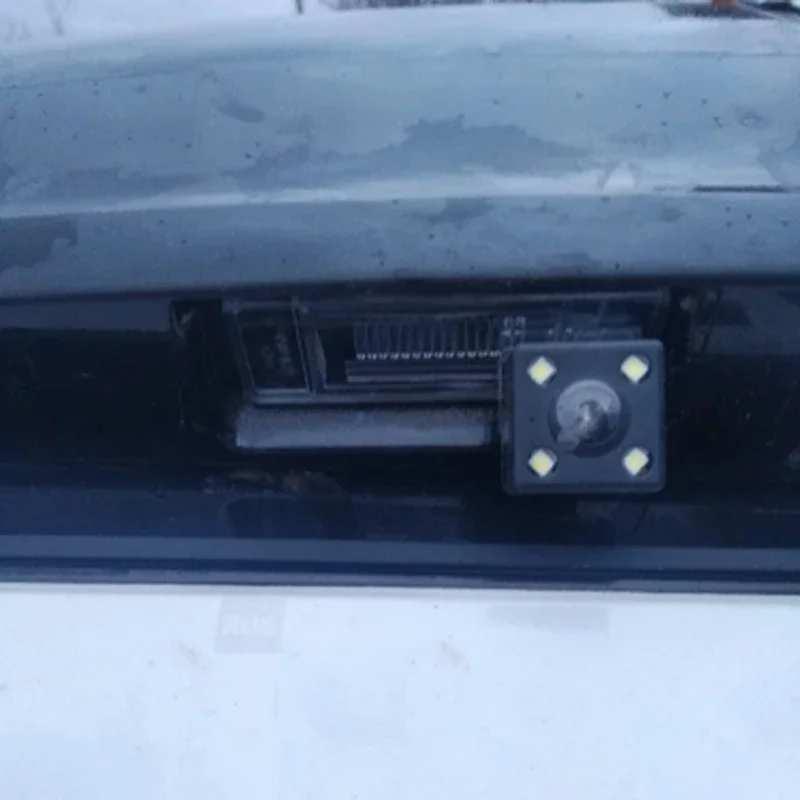 For Nissan Teana J31 Cefiro Safrane Rear View Camera Installation Bracket Case Housing Plate Stand 2003 2004 2005 2006 2007 2008