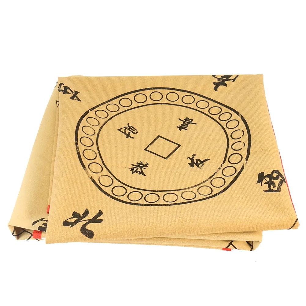 Grande nappe de Mahjong avec poche, coordonnante, muette, gril de protection, housse de table de jeu pour la maison, jeu de société, protecteur de meubles