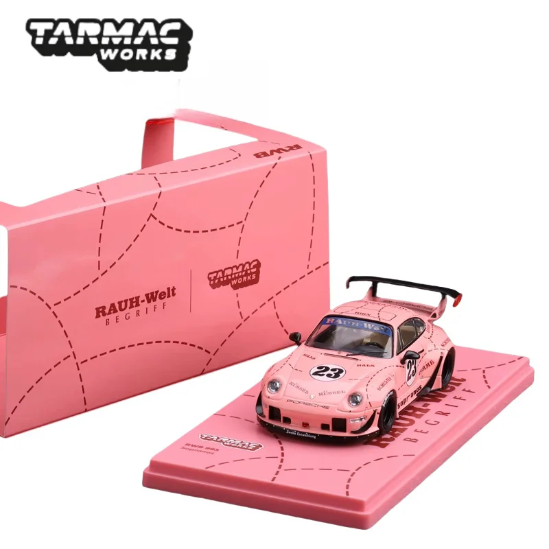 

1:43 Porsche RWB 993 77#11 modified alloy simulation model, children's collection of decorative toys, holiday gifts for children