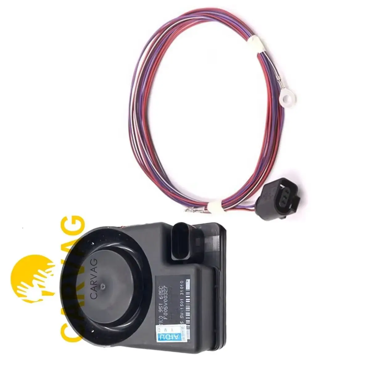 Security Alarm Siren Speaker Horn - FOR VW Jetta Golf MK5 MK6 Passat B6 Touareg Skoda Octavia SUPERB YETI SEAT 1K0 951 605 C