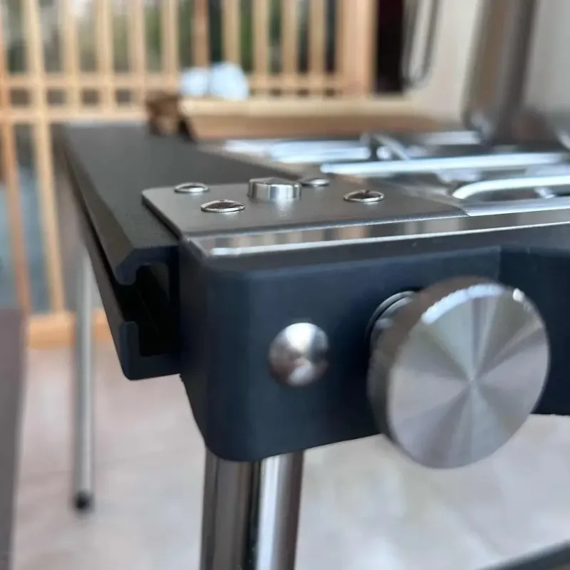 Michso Tafel plier de camping en plein air IGT Frame, PerfecIGT, noir, pieds de table, 2, 3/4 unités