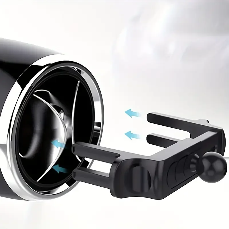Strong Phone Holder for iPhone 17/16/15/14/13 Plastic Car Air Outlet Vent Mount Gravity Bracket Compatible with Mercedes Benz view 6