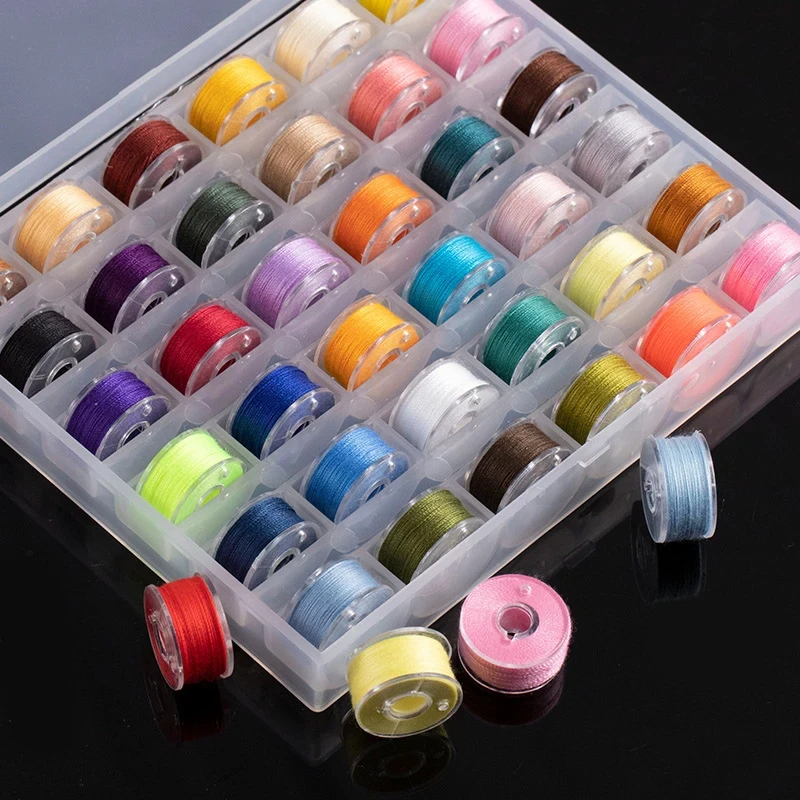 36 Color Sewing Wire Set Sewing Machine Bottom Wire Sewing Tools Multifunctional Sewing Machine Sewing Threads Accessories