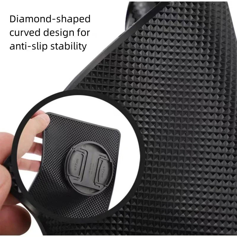 สําหรับ Toyota Corolla Rav4 Auris Camry Yaris Prius Prado CHR Avensis Avalon Tundra รถ Anti SLIP MAT ผู้ถือโทรศัพท์ Pad Non-SLIP MAT