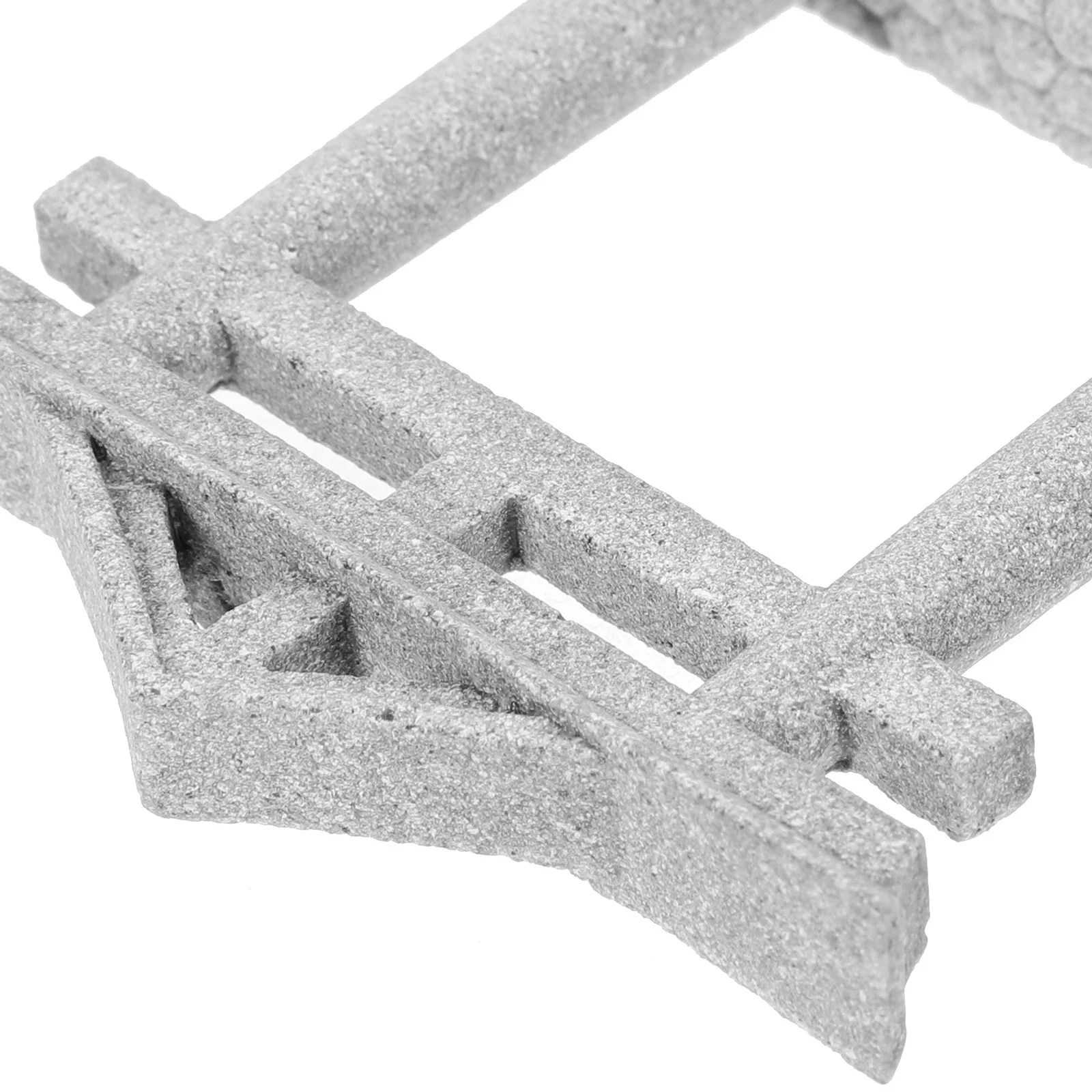 

1pc Miniature Torii Gate Simulated Stone Japanese Bird Shrine Decor For Fish Tank Garden Zen Craft Micro Landscape Ornament