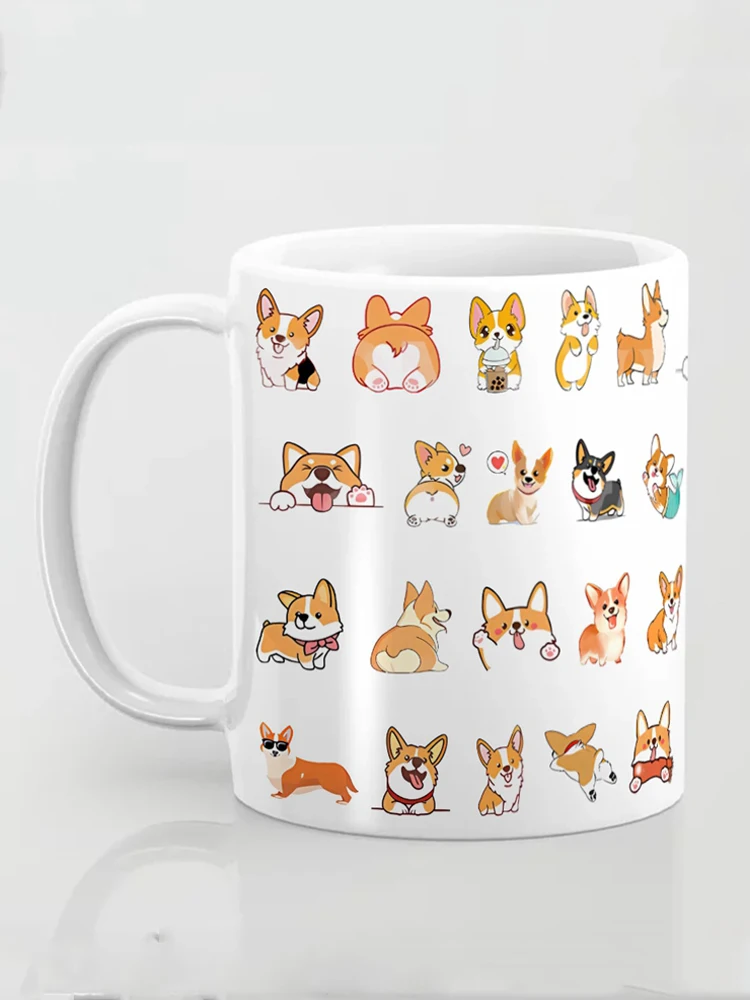 I have a little short legs corgi dog Mug Creative Coffee Mug Home Tea Cup Dog lover friends birthday Gift Cup