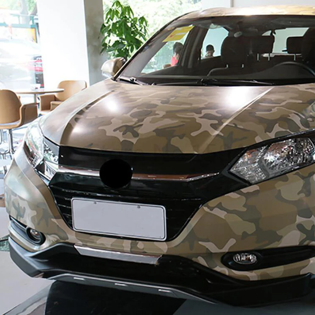 Car Stickers Camouflage Camo Vinyl Wrap Decal Sticker Bubble Free Car Self Adhesive Film Decoration