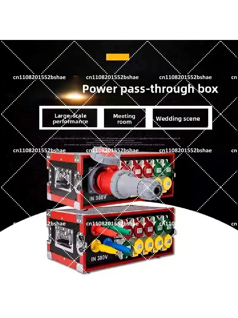 10 Way Supply Stage Lighting, Sound System, LED Large Screen Distribution Cabinet, Power Direct Box,
