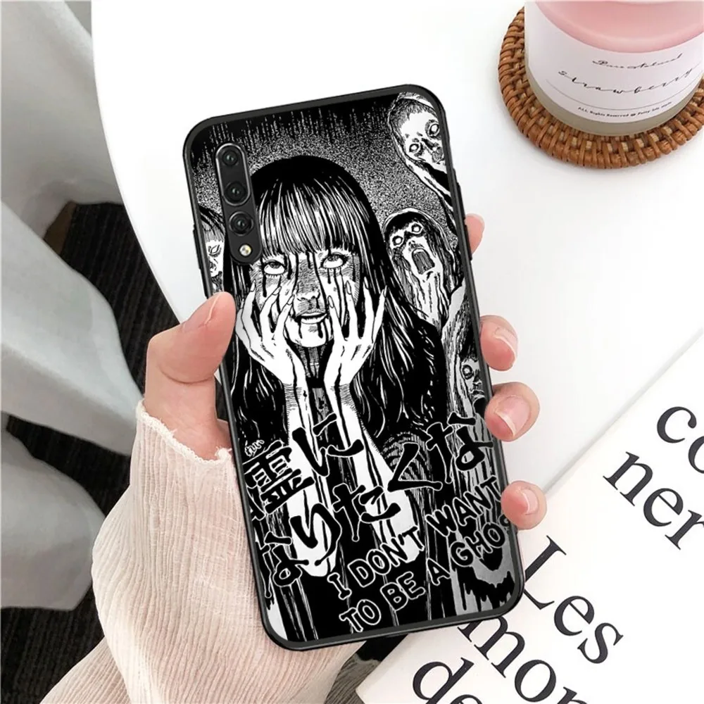 Junji Ito comics Phone Case For Huawei P 8 9 10 20 30 40 50 Pro Lite Psmart Honor 10 lite 70 Mate 20lite