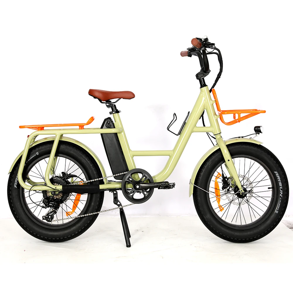 LMTDF-CA18 Fat Tire 20inch Wholesale 48V 10.0AH 350W  Ebike Fat Tire Cargo Electric Bike